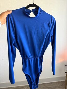 Discovery Royal Blue Long Sleeve Bodysuit